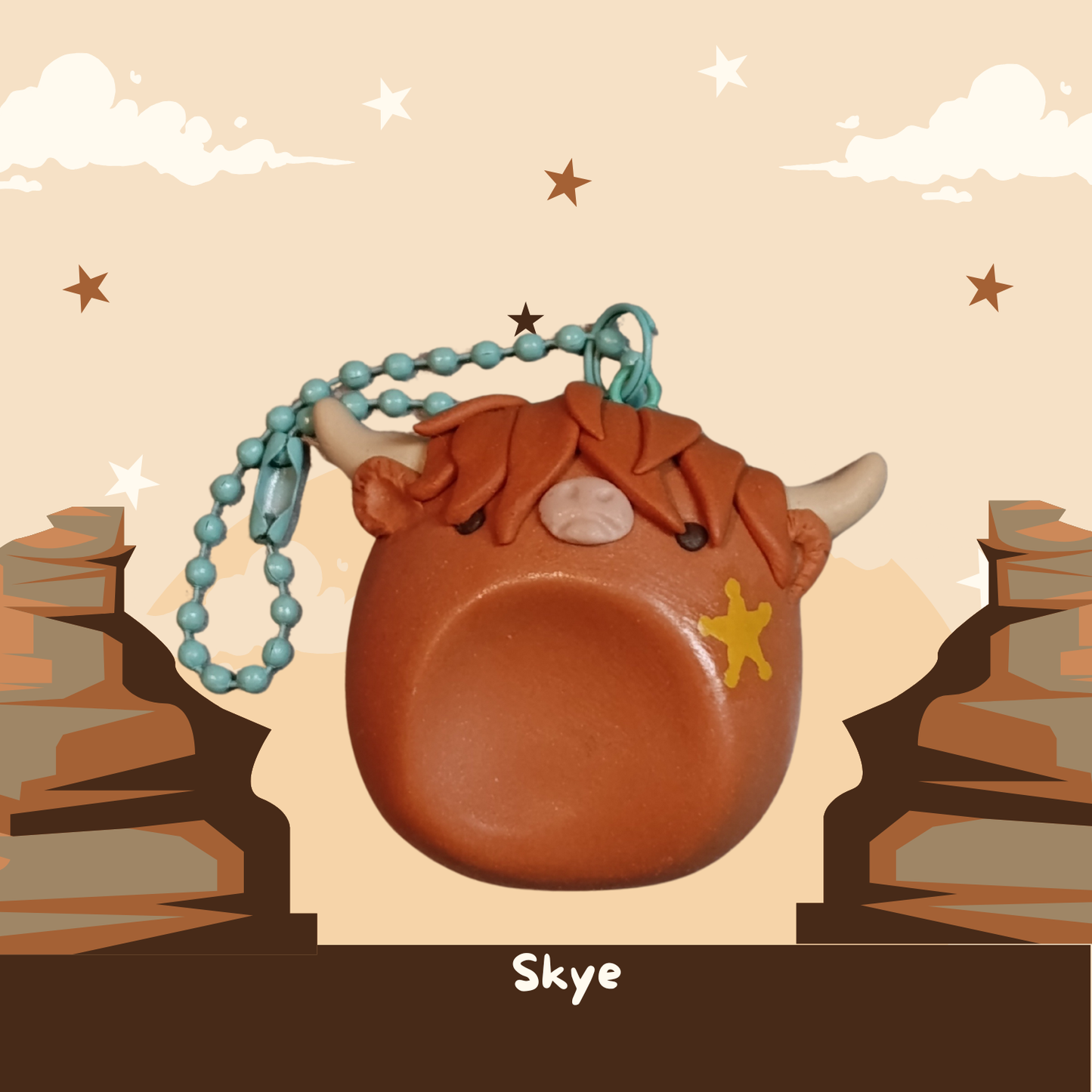 Skye la vache Highland